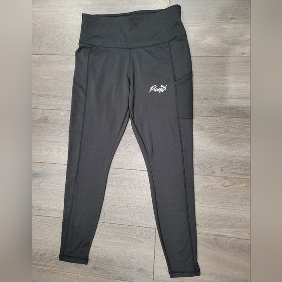 Puma Black Women's Leggings - Size Medium - Picture 2 of 5